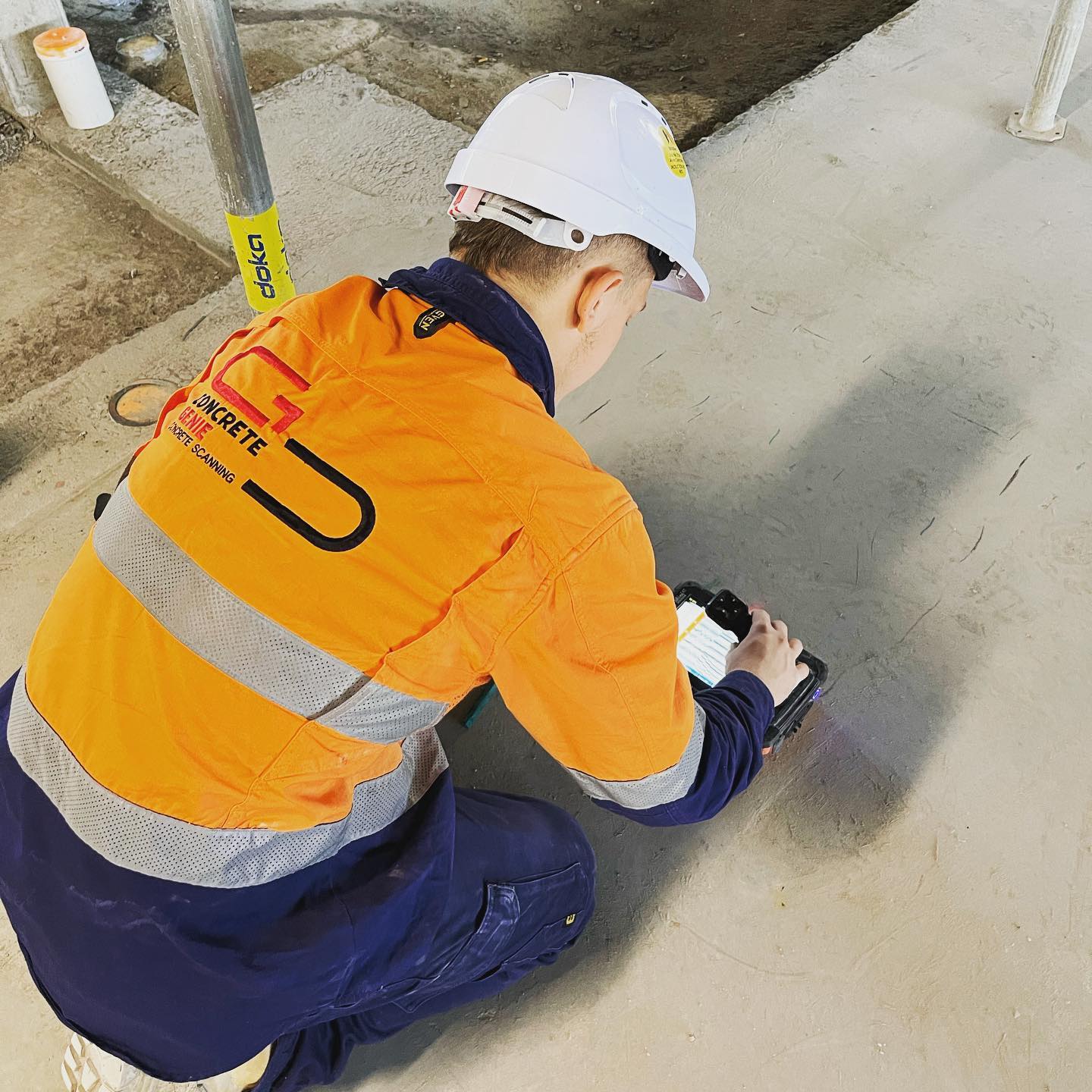 Concrete scanning